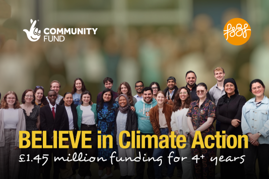 Participants from the 2024 Religion & Climate Futures Summer School, foreshadowing a new partnership