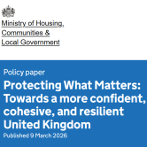 Preview of the UK government policy paper, Protecting what matters