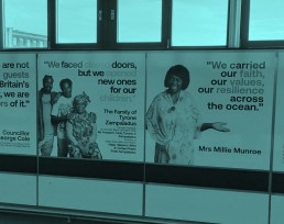 Faith, values and resistance—art at Leicester station
