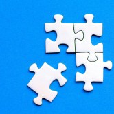 interlocking puzzle pieces